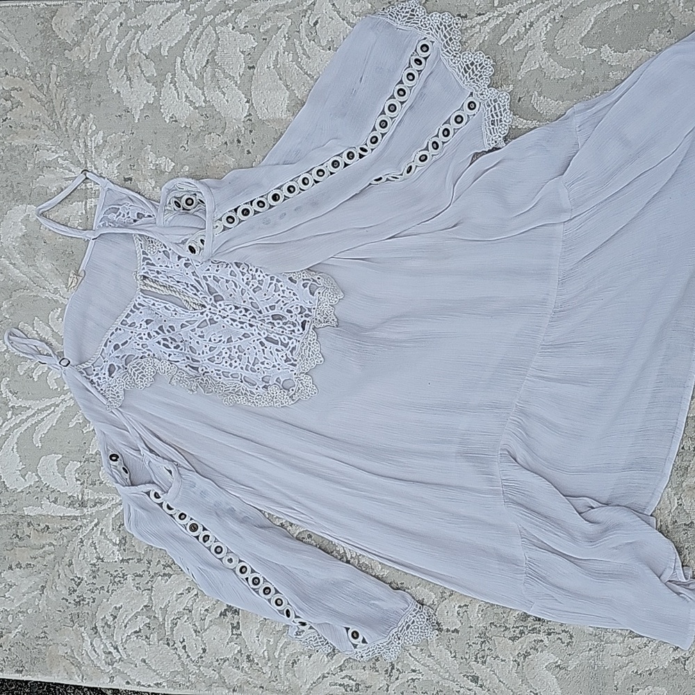 Boho off the shoulder dress